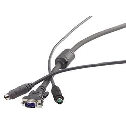 Belkin KVM Cable - 10ft - Gray (F1D9000-10)