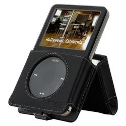 BELKIN COMPONENTS Belkin Kickstand Case for iPod video -Leather Black