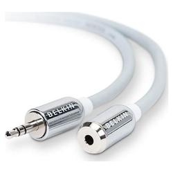 Belkin Mini-Stereo Extension Cable - 1 x Mini-phone - 1 x Mini-phone - 6ft - White