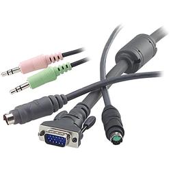 Belkin OmniView KVM Audio Cable - 6ft - Gray