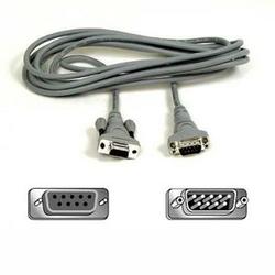 BELKIN COMPONENTS Belkin Pro Series CGA/EGA Monitor/Serial Mouse Extension Cable - 1 x DB-9 - 1 x DB-9 - 25ft