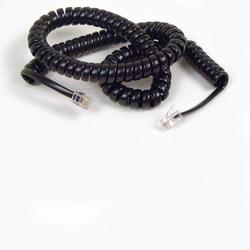 BELKIN COMPONENTS Belkin Pro Series Coiled Telephone Handset Cable - 1 x RJ-11 Phone - 1 x RJ-11 Phone - 12ft - Black
