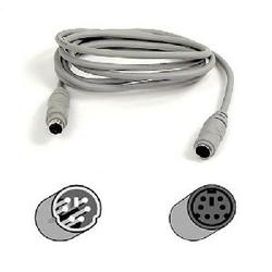 BELKIN COMPONENTS Belkin Pro Series Mouse and Keyboard Extension Cable - 1 x mini-DIN (PS/2) - 1 x mini-DIN (PS/2) - 6ft