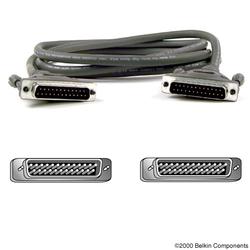 BELKIN COMPONENTS Belkin Pro Series Switchbox Parallel Cable - 1 x DB-25 Parallel - 1 x DB-25 Switchbox - 10ft - Gray