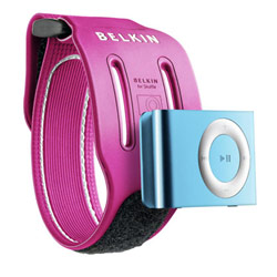 Belkin Sport Armband for iPod shuffle - Pink