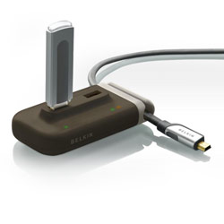 Belkin USB 2.0 4-Port Hub, Brown