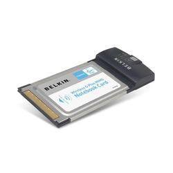 BELKIN COMPONENTS Belkin Wireless G Plus MIMO Notebook Card