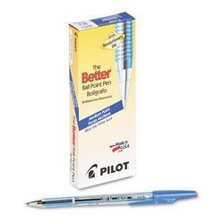 Pilot Corp. Of America Better® Ballpoint Pen, Medium Point, Refillable, Blue Ink (PIL36711)