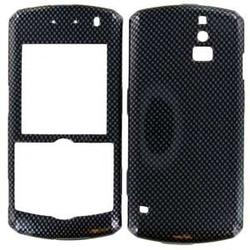 Wireless Emporium, Inc. Blackberry 8100 Pearl Carbon Fiber Snap-On Protector Case Faceplate
