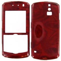 Wireless Emporium, Inc. Blackberry 8100 Pearl Rosewood Snap-On Protector Case Faceplate
