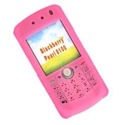 Wireless Emporium, Inc. Blackberry 8100 Pearl Silicone Protective Case (Pink)