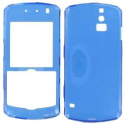 Wireless Emporium, Inc. Blackberry 8100 Pearl Trans. Blue Snap-On Protector Case Faceplate