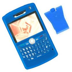 Wireless Emporium, Inc. Blackberry 8800 Silicone Case w/Clip (Blue)