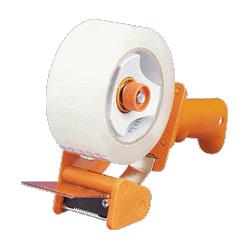 HENKEL CONSUMER ADHESIVES Bladesafe® Box Sealing Tape Dispenser, Heavy-Duty Plastic, Orange (DUC0010220)