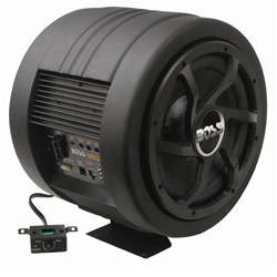 BOSS Audio Boss Audio BASS800 10 Amplified Subwoofer with Passive Radiator