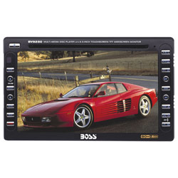 BOSS Audio Boss Audio BV9250 In-Dash DVD/MP3/CD Receiver with 6.5 Touch Screen Built-in AM/FM and TV Tuner