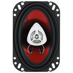 BOSS Audio Boss Audio CH4620 4 x 6 2-Way Speaker, Poly Injection Cone