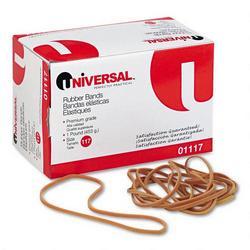 Universal Office Products Boxed Rubber Bands, Size 117, Approximately 210, 1-lb. Box (UNV01117)