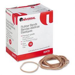 Universal Office Products Boxed Rubber Bands, Size 16, Approximately 535, 1/4-lb. Box (UNV00416)