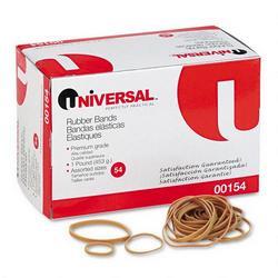 Universal Office Products Boxed Rubber Bands, Size 54, Assorted Sizes, 1-lb. Box (UNV00154)