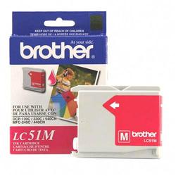 BROTHER INT L (SUPPLIES) Brother LC51M Innobella Magenta Ink Cartridge