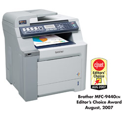 BROTHER INT L (PRINTERS) Brother MFC-9440CN Color Laser Muti-Function Center w/ Networking