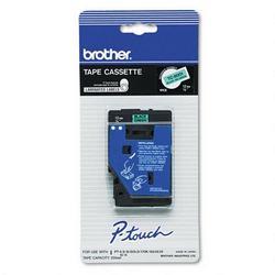Brother P-Touch Black on Green - 0.5 x 25'' - 1 x Tape
