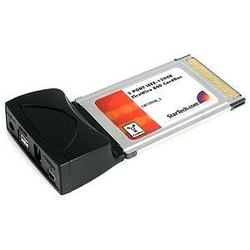 STARTECH.COM CARD COMES COMPLETE WITH A FIREWIRE CABLE AND SUPPORTS HOT-SWAPPINGSO YOU CAN P