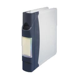 Compucessory CD Media Binder With 15 Pages, 90 Capacity, Gray (CCS22293)