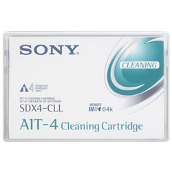 Sony CLEANING CARTRIDGE FOR AIT-4 DRIVES-TAPE WIDTH (MM) 8-SONY 3.5INCH CLEANING CART