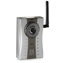CP TECH LevelOne WCS-2030 11g Wireless IP Network Camera - Color - CMOS - Wireless Wi-Fi, Cable