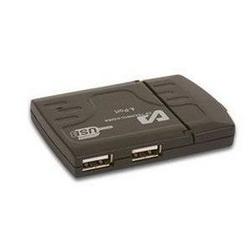CP TECHNOLOGIES CP TECH USB 2.0 4 Port Mini HUB - 4 x - USB 2.0 - External