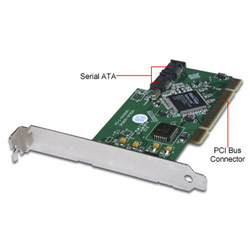 CP TECHNOLOGIES CP Tech High-Speed Dual-Channel PCI to Serial ATA Host Adapter