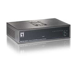 CP Tech/Level One CP Technologies 16-port 10/100BASE Ethernet Switch with RJ-45 connectors