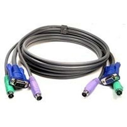CP TECHNOLOGIES CP Technologies All-In-One Hi Res KVM Cable Male/Female 10ft.