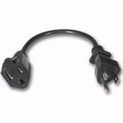 CABLES TO GO Cables To Go - 10ft Outlet Saver Power Extension Cord (NEMA 5-15R to NEMA 5-15P)