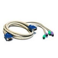 CABLES TO GO Cables To Go 3-in-1 Universal Hi-Resolution KVM Cable - 6ft - Beige