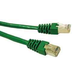 CABLES TO GO Cables To Go Cat. 6 Shielded Patch Cable - 1 x RJ-45 - 1 x RJ-45 - 14ft - Green
