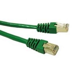 CABLES TO GO Cables To Go Cat5e STP Cable - 1 x RJ-45 - 1 x RJ-45 - 14ft - Green