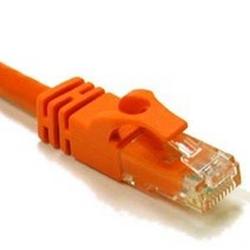 CABLES TO GO Cables To Go Cat6 Patch Cable - 1 x RJ-45 - 1 x RJ-45 - 10ft - Orange