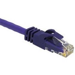 CABLES TO GO Cables To Go Cat6 Patch Cable - 1 x RJ-45 - 1 x RJ-45 - 5ft - Purple