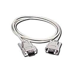 CABLES TO GO Cables To Go DB9 Extension Cable - 1 x DB-9 - 1 x DB-9 - 15ft - White