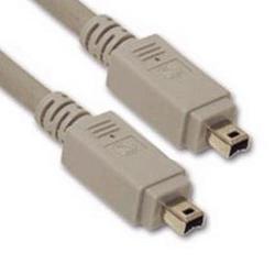 CABLES TO GO Cables To Go FireWire Cable - 1 x FireWire - 1 x FireWire - 14.76ft - Gray (22922)