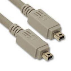 CABLES TO GO Cables To Go FireWire Cable - 1 x FireWire - 1 x FireWire - 6.56ft - Gray (20397)