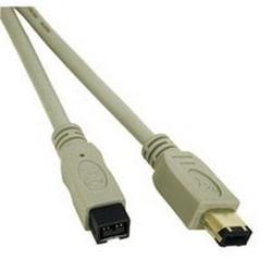 CABLES TO GO Cables To Go FireWire Cable - 1 x FireWire - 1 x FireWire - 6.56ft - Gray (50703)