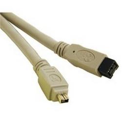 CABLES TO GO Cables To Go FireWire Cable - 1 x FireWire - 1 x FireWire - 9.84ft - Gray (50707)