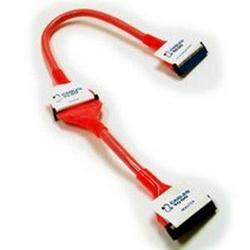 CABLES TO GO Cables To Go GO!MOD Round Ultra ATA133 EIDE Cable - 1 x IDC - 2 x IDC - 3ft - Red
