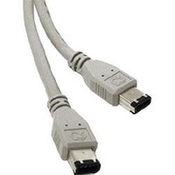 CABLES TO GO Cables To Go IEEE-1394 FireWire Cable - 1 x FireWire - 1 x FireWire - 3.28ft - Gray
