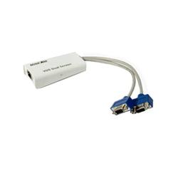 MINICOM ADVANCED Cables To Go Minicom Cat. 5 Video Display Dual Remote Unit - RJ-45 Female to 2 x 15-pin D-Sub (HD-15) Female