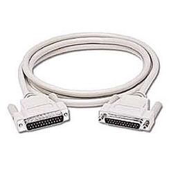 CABLES TO GO Cables To Go Modem Cable - 1 x DB-25 - 1 x DB-25 - 10ft - Beige